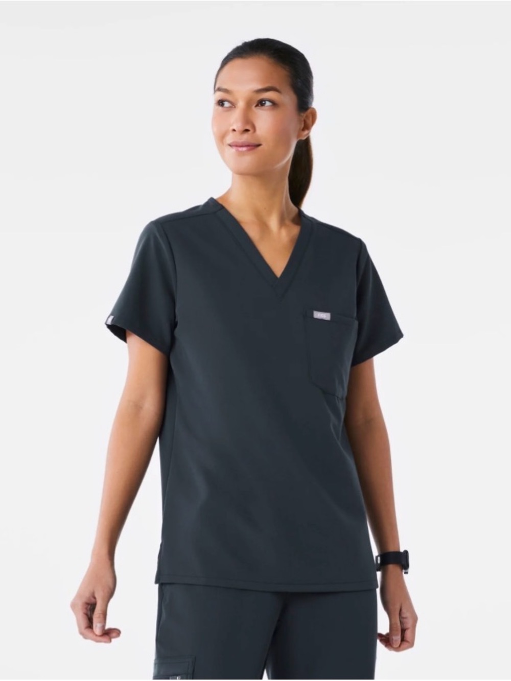 FIGS Women’s Dark Harbor Catarina Scrub Top